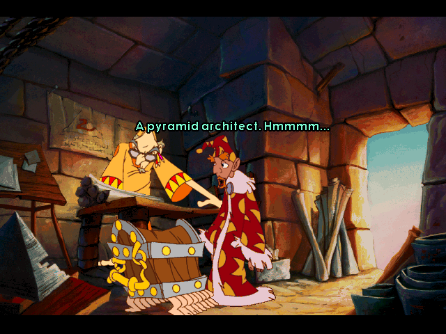 Discworld II screenshot 3 for Sega Saturn